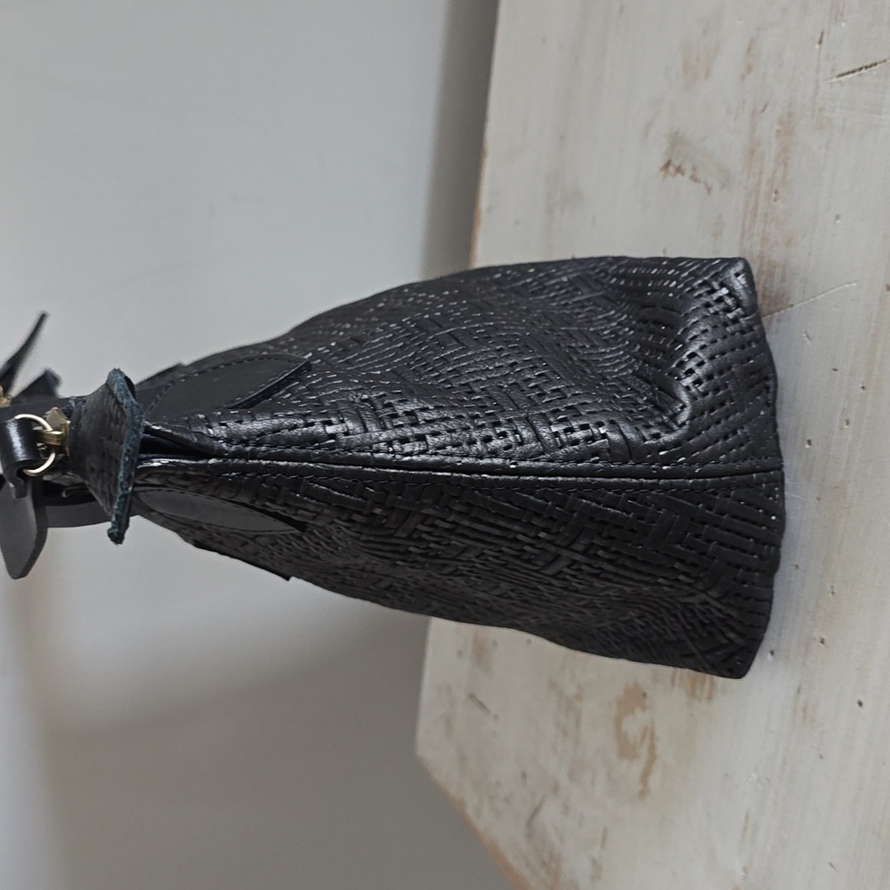 Parker Thach Small Charlie In Leather Black Basketweave - Picture 6 of 15